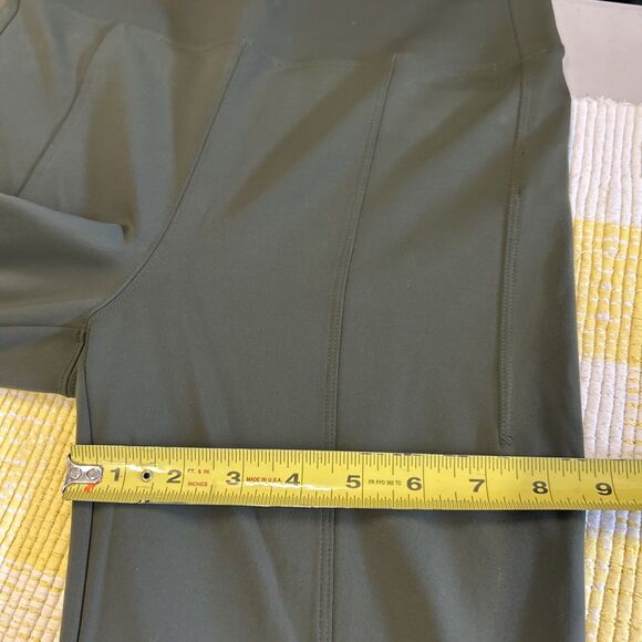 ATHLETA Delancey Straight Leg Pant Aspen Olive Green Athleisure Travel Sz  XS TP - Picture 9 of 11